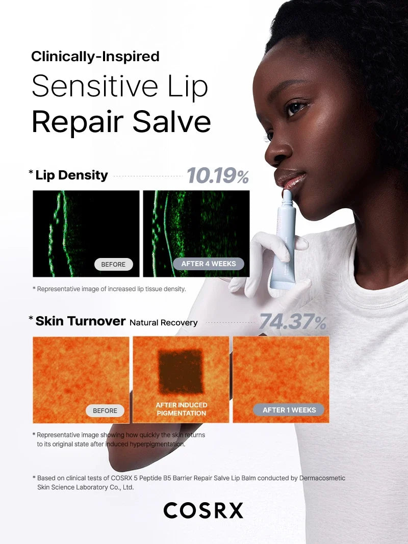 5 Peptide B5 Sensitive Repair Salve Lip Balm