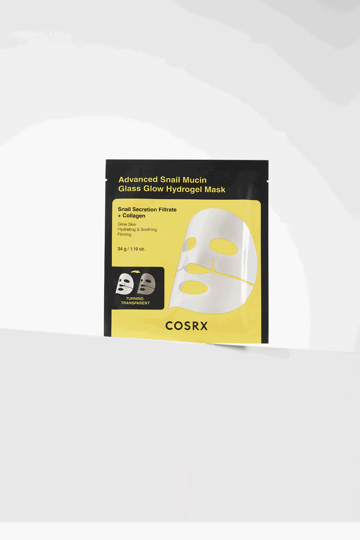 Advanced Snail Mucin Glass Glow Hydrogel Mask