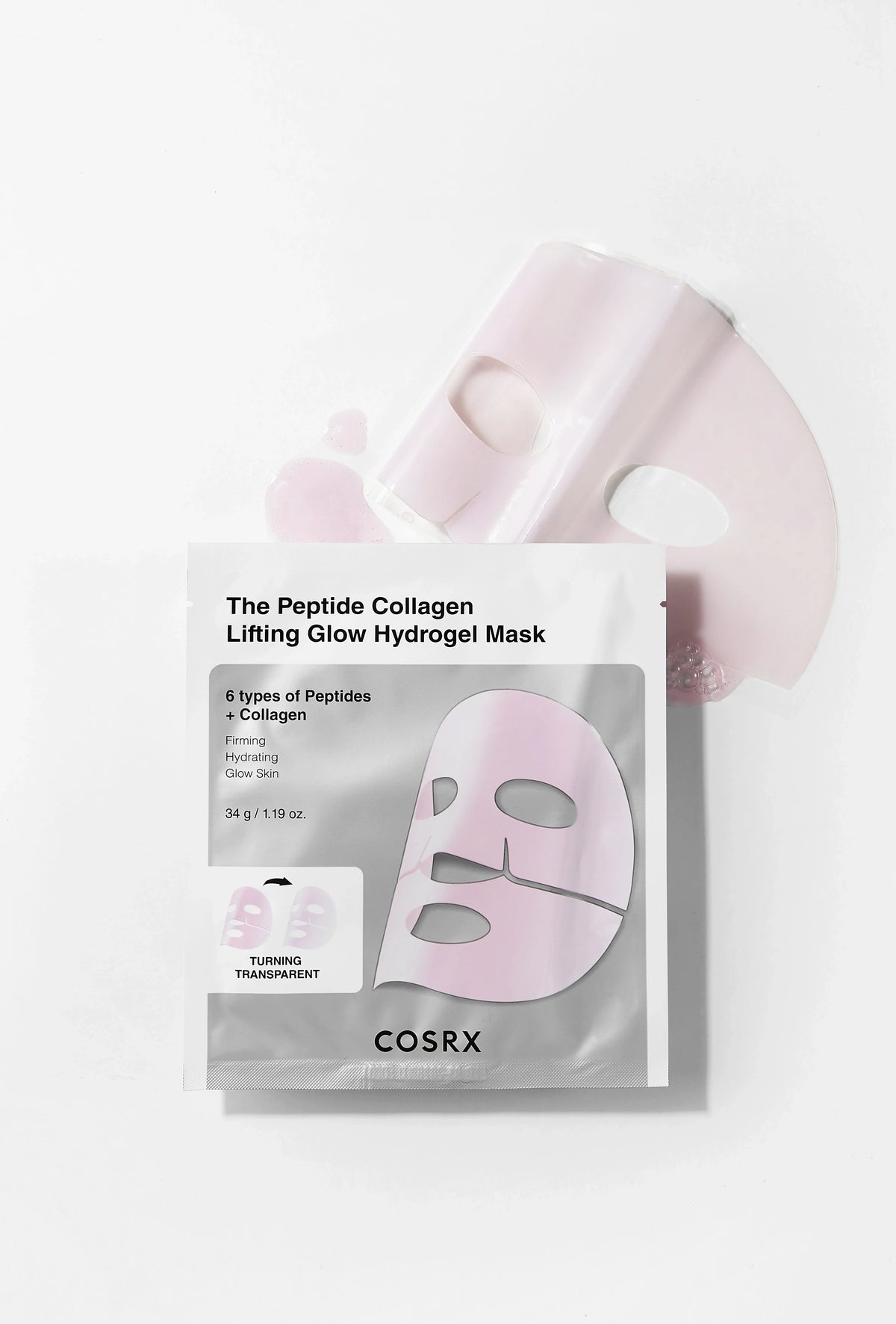 (Free Gift) COSRX The Peptide Collagen Lifting Glow Hydrogel Mask_1ea