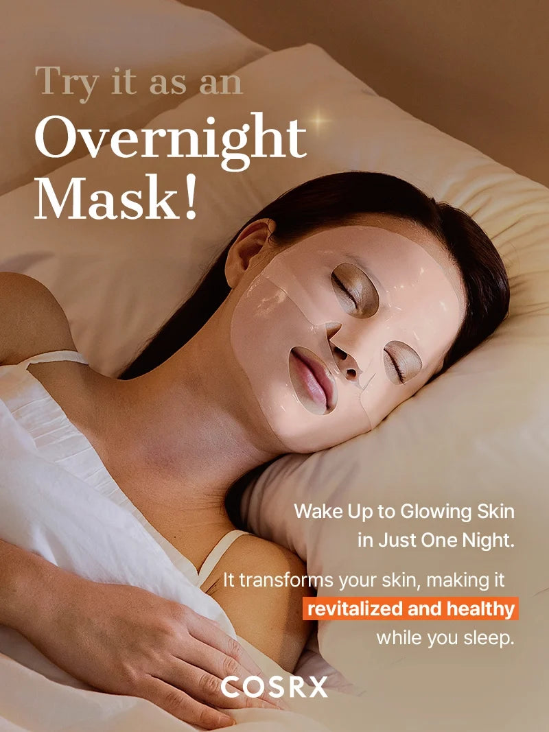 ($80+ Free Gift) COSRX 5 PDRN Hyaluronic Acid Vital Hydrating Hydrogel Mask