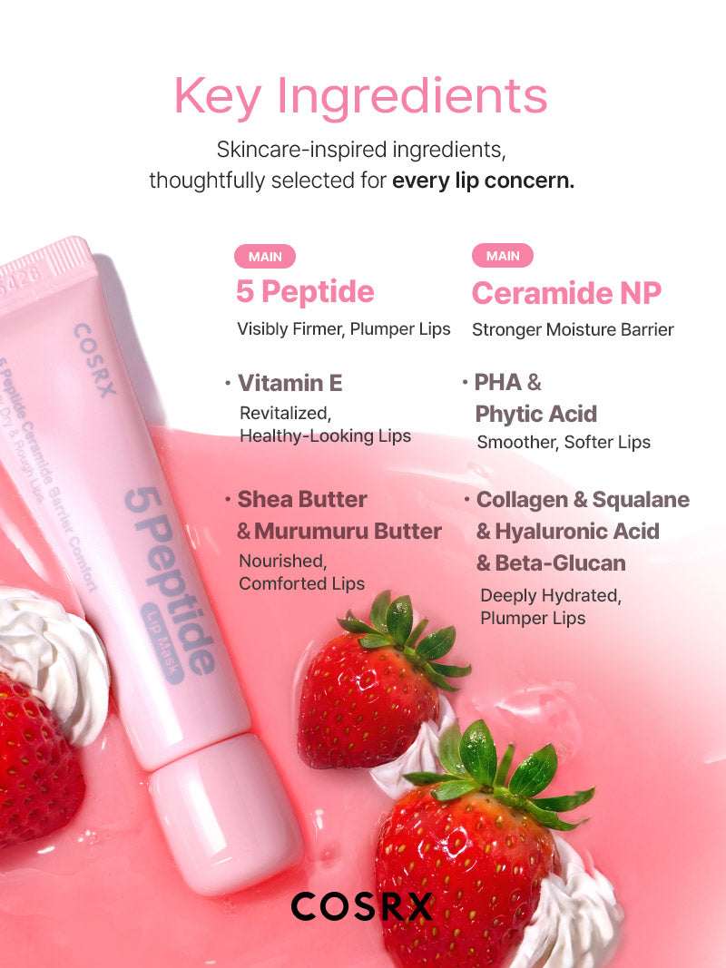 5 Peptide Ceramide Barrier Comfort Lip Mask
