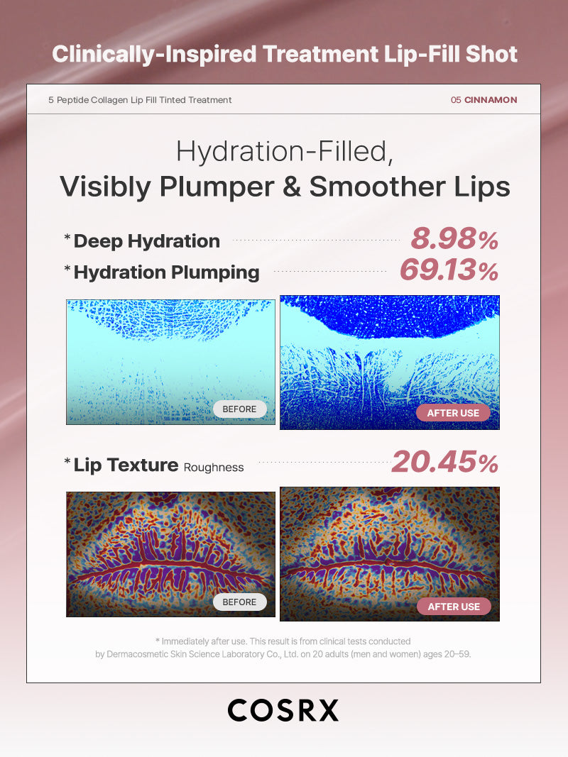 5 Peptide Collagen Tinted Lip Fill Treatment