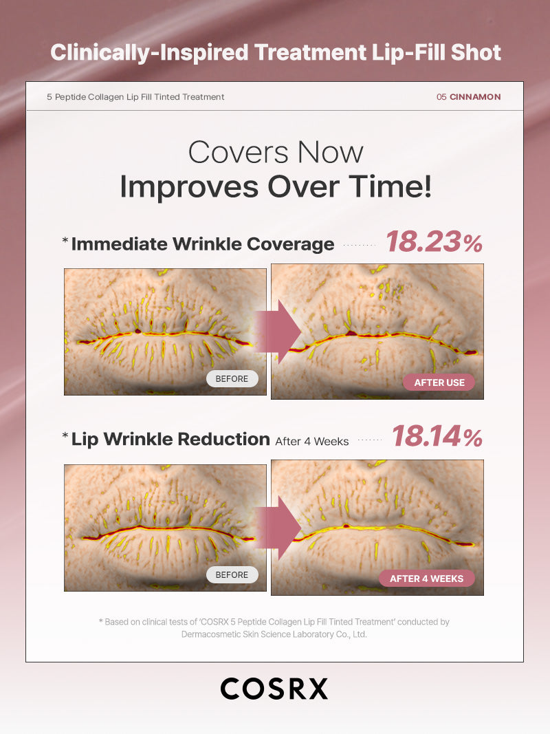 5 Peptide Collagen Tinted Lip Fill Treatment