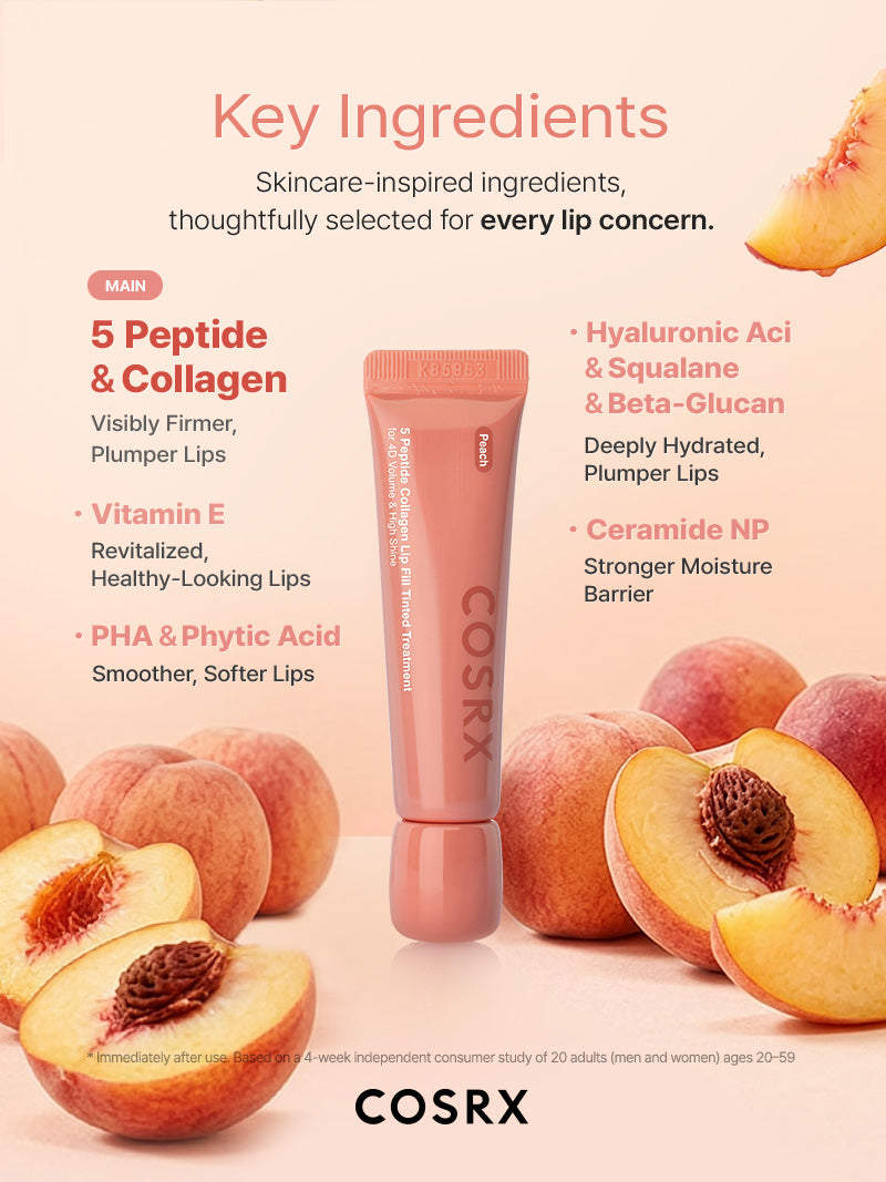 5 Peptide Collagen Tinted Lip Fill Treatment
