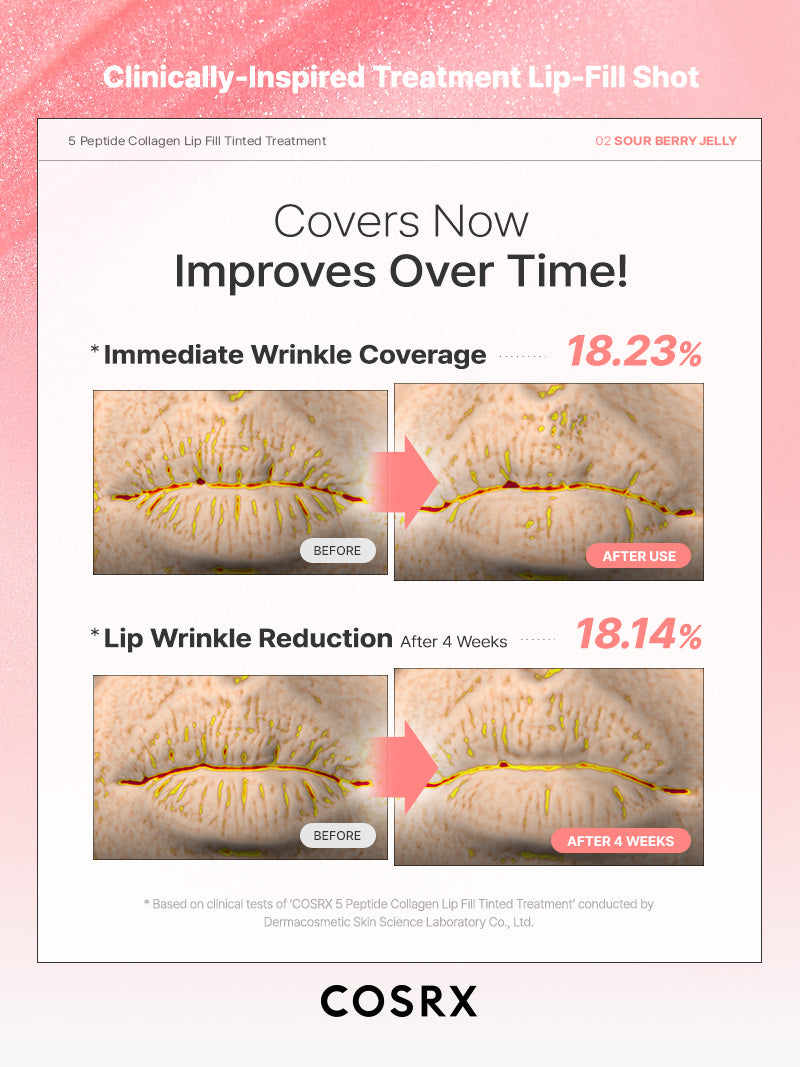 5 Peptide Collagen Tinted Lip Fill Treatment