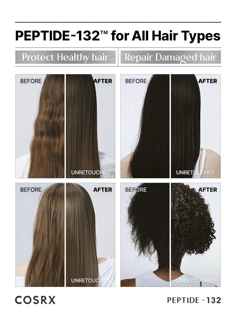 ($100+ Free gift) COSRX PEPTIDE-132 Ultra Perfect Hair Bonding Treatment 60mL