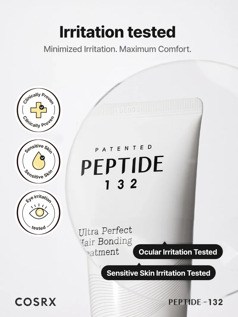 ($100+ Free gift) COSRX PEPTIDE-132 Ultra Perfect Hair Bonding Treatment 60mL