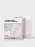 (￡40+ Free Gift) COSRX The Peptide Collagen Lifting Glow Hydrogel Mask_3ea