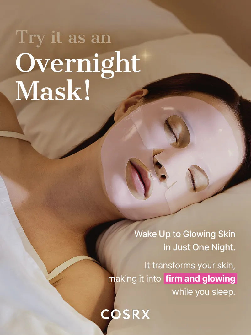 (￡40+ Free Gift) COSRX The Peptide Collagen Lifting Glow Hydrogel Mask_3ea